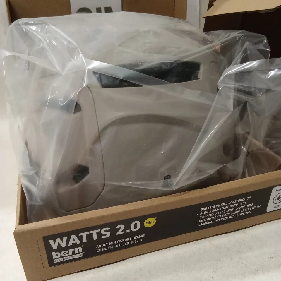 BERN WATTS 2.0 ADULT MULTISPORT HELMET – BOXED