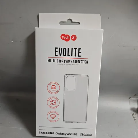 APPROXIMATELY 200 TECH 21 EVOLITE MULTI-DROP PHONE PROTECTION PHONE CASES FOR SAMSUNG GALAXY A53 - COLLECTION ONLY