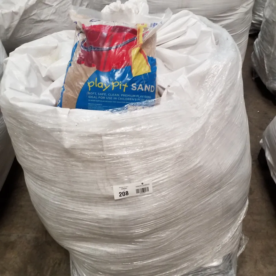 PALLET CONTAINING APPROXIMATELY 35 BAGS OF PLAY SAND