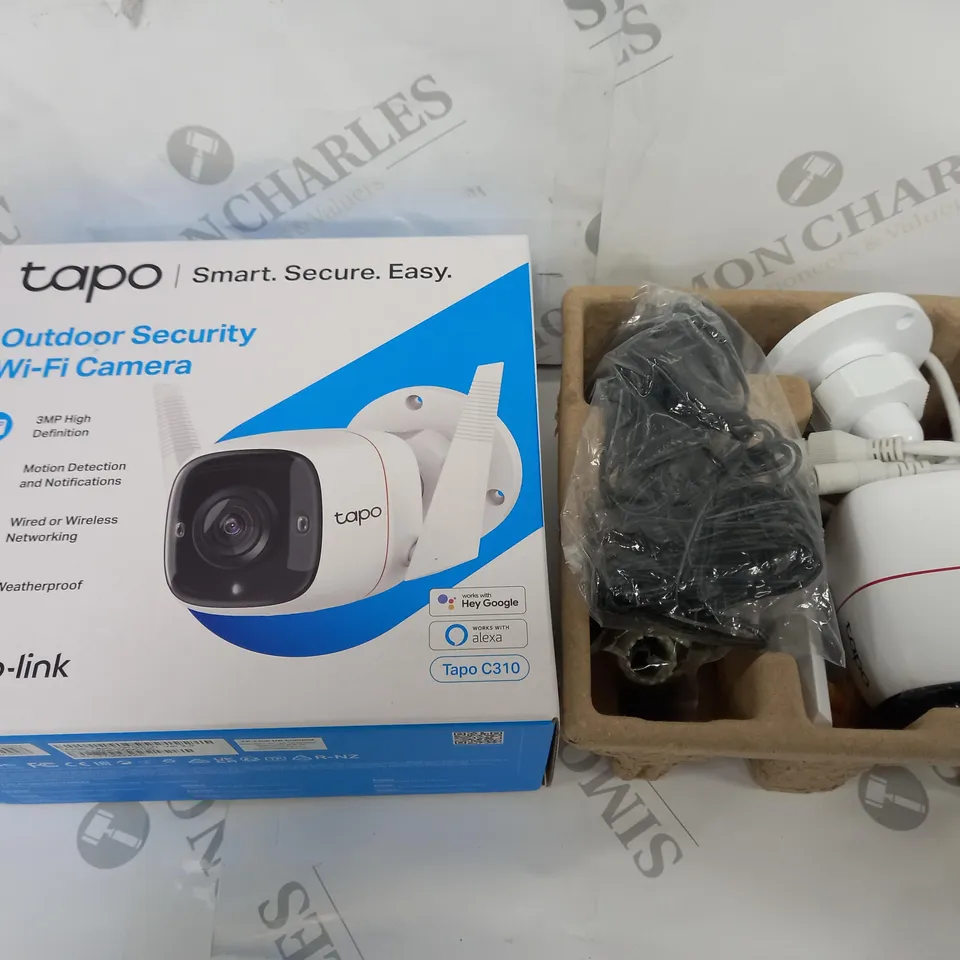 BOXED TAPO OUTDOOR SECURITY WI-FI CAMERA