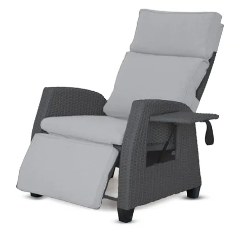 MY GARDEN STORIES ZERO GRAVITY RATTAN RECLINER