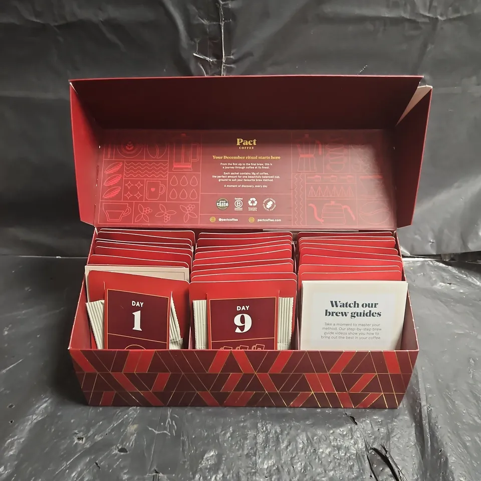 PACT COFFEE ADVENT CALENDAR – GROUND COFFEE
