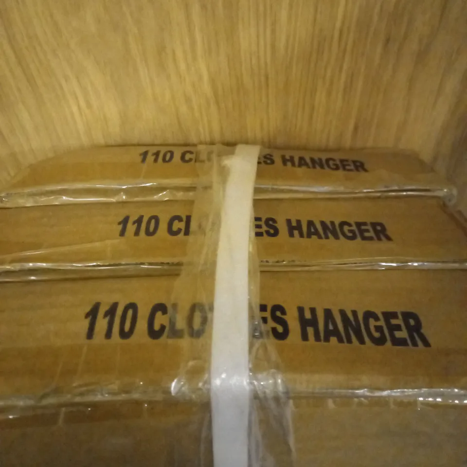 LOT OF 3 CLOTHES HANGERS - COLLECTION ONLY 