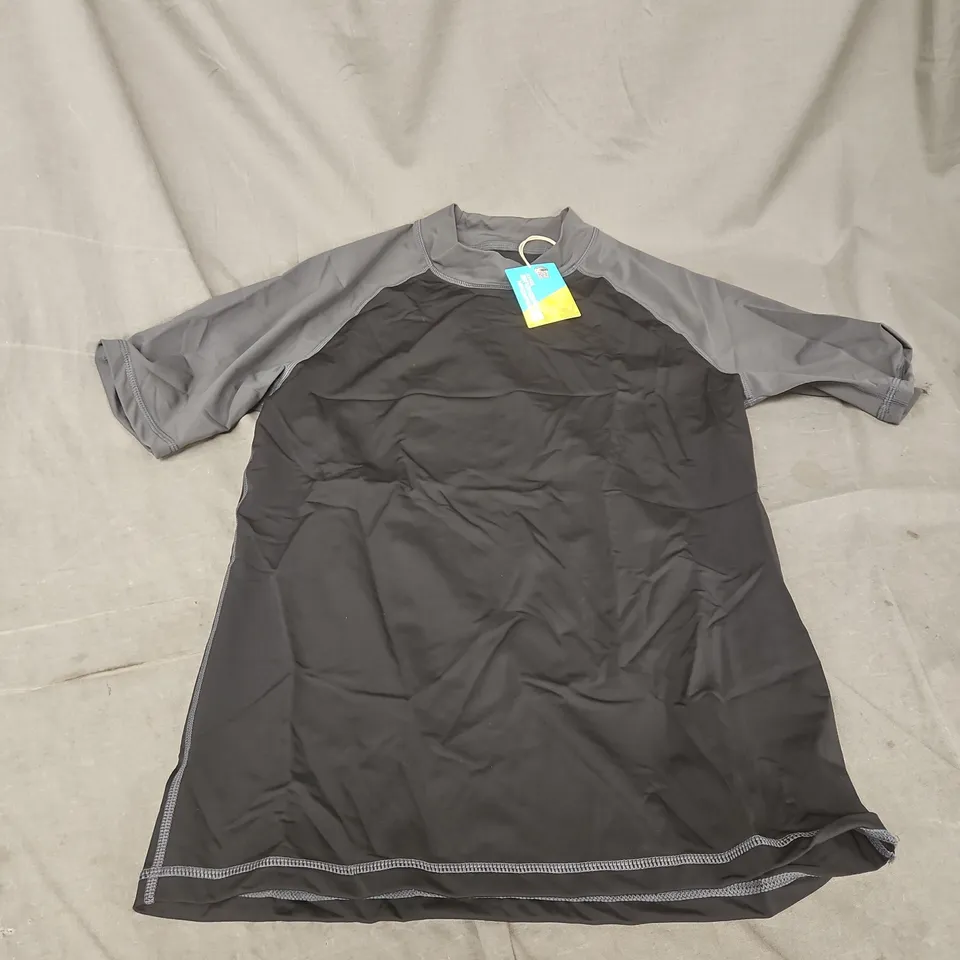 MOUNTAIN WAREHOUSE BEACH RASH VEST – DARK GREY, SIZE M
