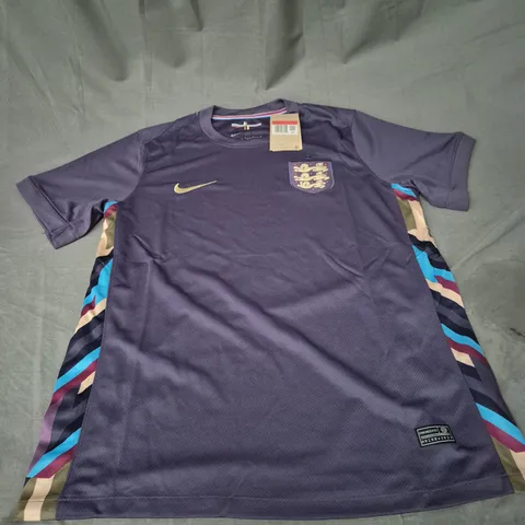 NIKE ENGLAND FOOTBALL JERSEY IN PURPLE SIZE L