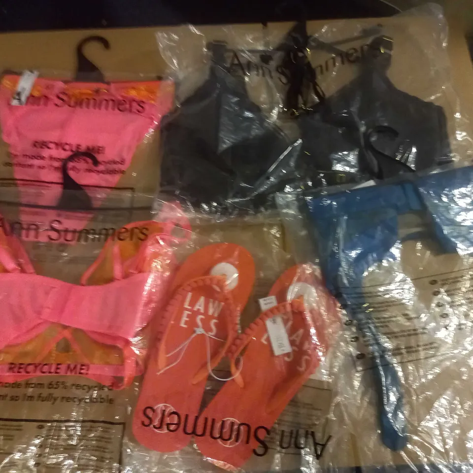 LOT OF APPROXIMATELY 40 ASSORTED ANN SUMMERS WOMENS LINGERIE ITEMS - VARIOUS SIZES