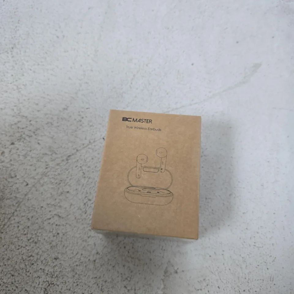 BC MASTER TRUE WIRELESS EARBUDS – BOXED - BLACK