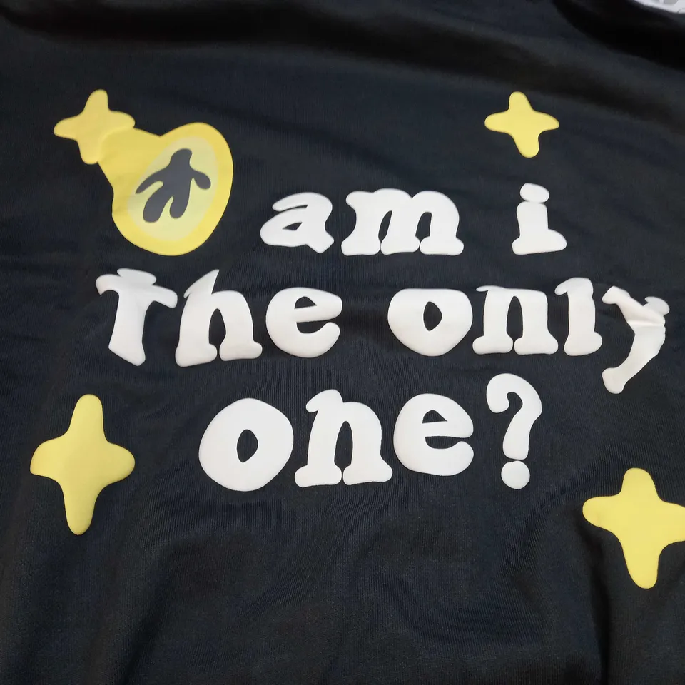 BROKEN PLANET 'AM I THE ONLY ONE' HOODIE IN BACK - XL