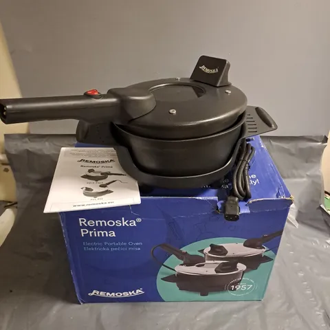 BOXED REMOSKA PRIMA MULTI-PURPOSE ELECTRIC PORTABLE OVEN 