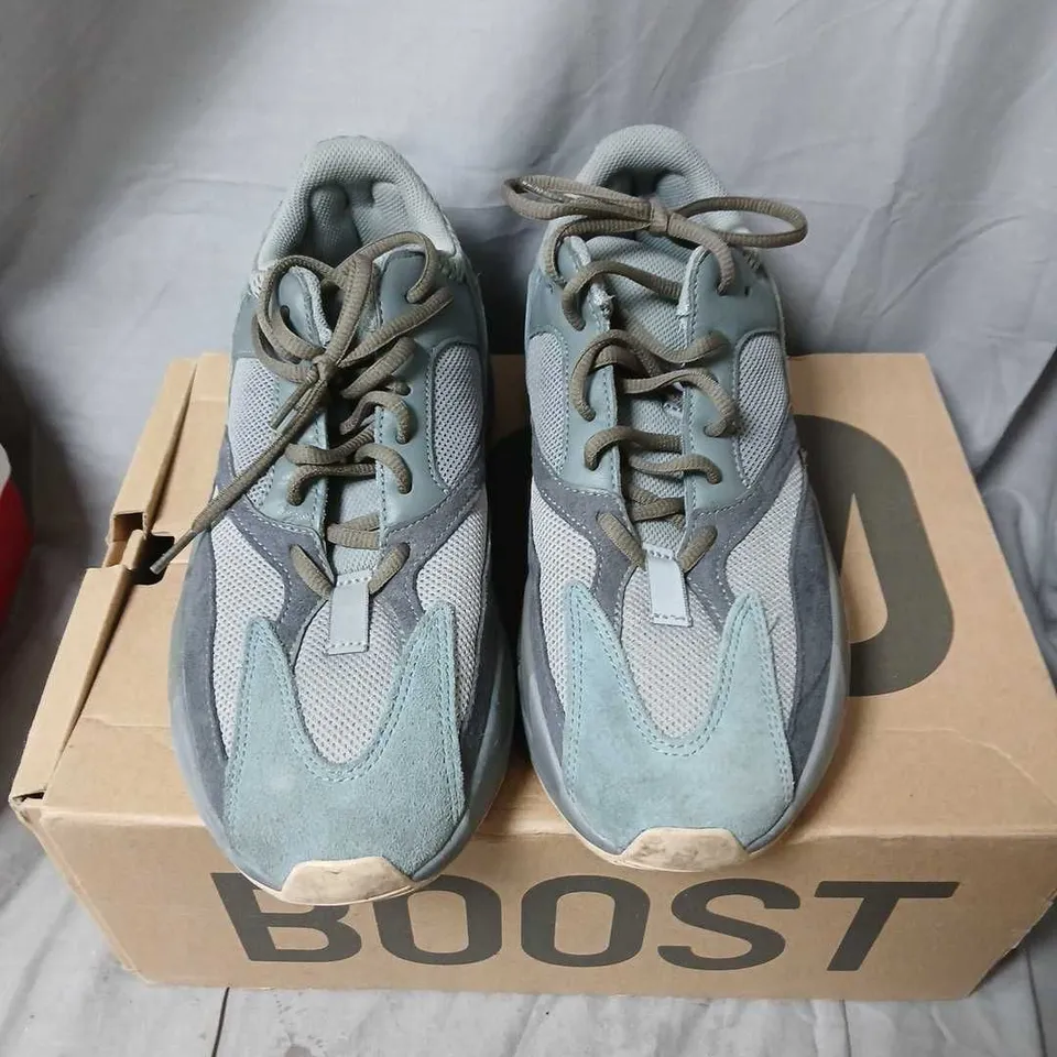 ADIDAS YEEZY BOOST 700 SNEAKERS – GREY/BLUE, UK 9
