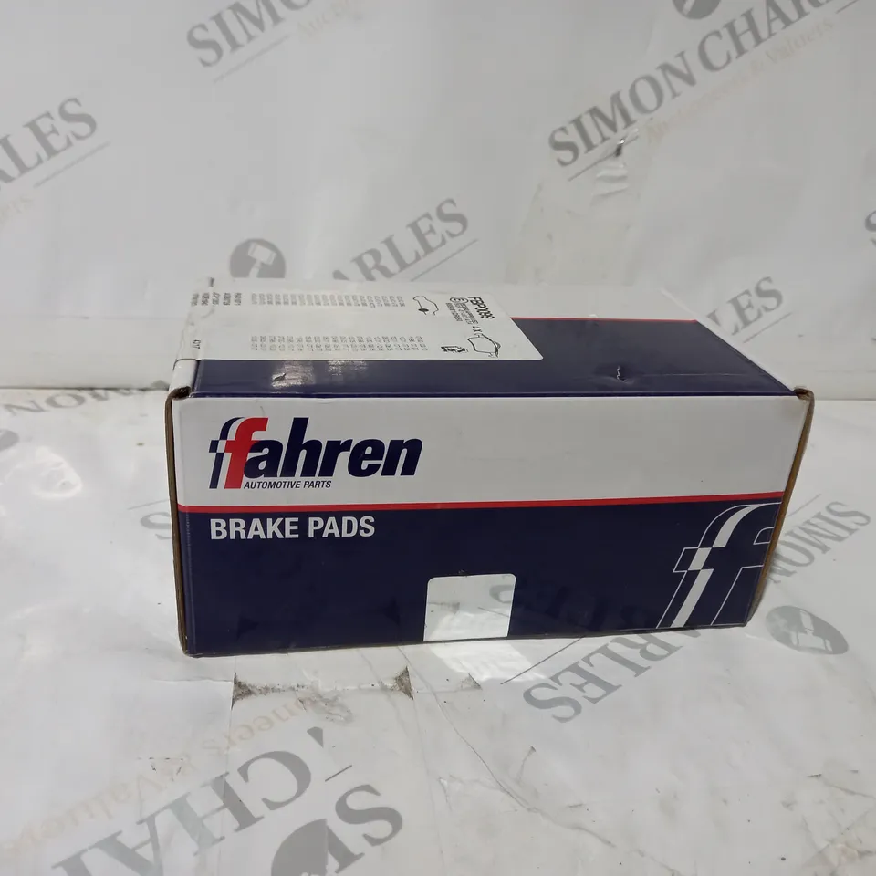 BOXED AND SEALED FAHREN BRAKE PADS FBP0099