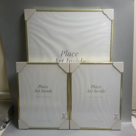 SET OF 5 GOLDEN PHOTO FRAME 