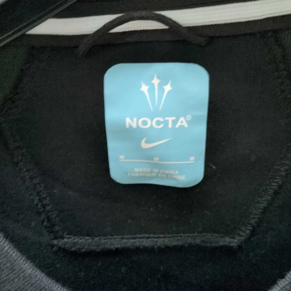 NOCTA BY NIKE BLACK CREWNECK SWEATSHIRT – SIZE M