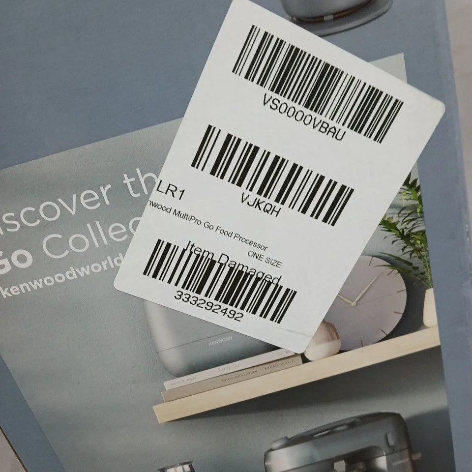 KENWOOD MULTIPRO GO FOOD PROCESSOR – GO COLLECTION - BOXED