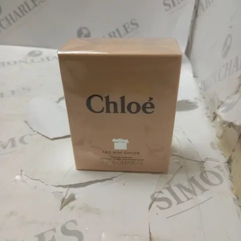 BOXED AND SEALED CHLOE LES MINI CHLOE EAU DE PARFUM 20ML