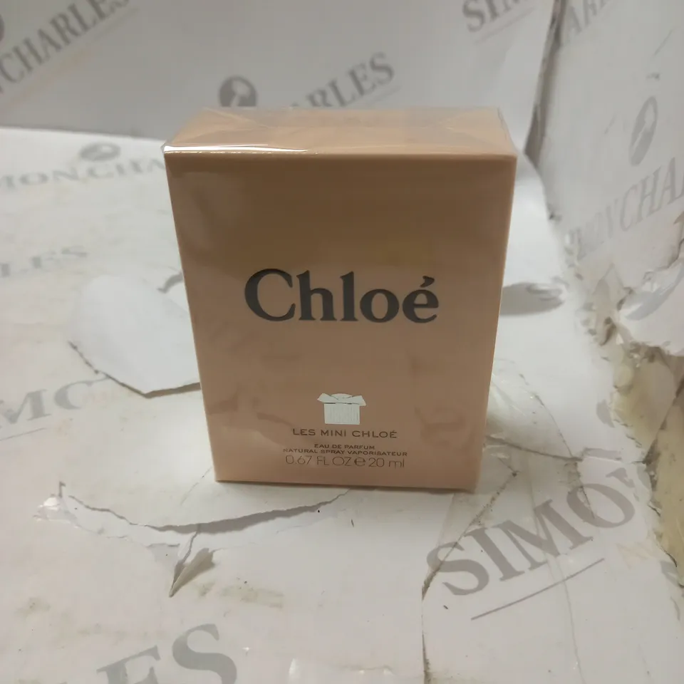 BOXED AND SEALED CHLOE LES MINI CHLOE EAU DE PARFUM 20ML