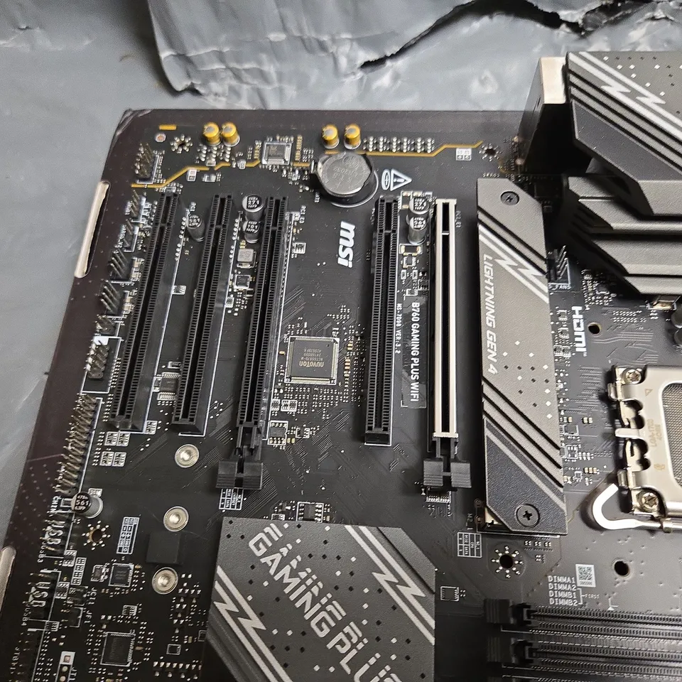 MSI B760 GAMING PLUS WIFI MOTHERBOARD