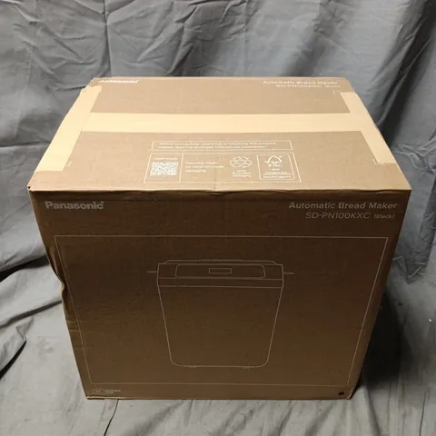BOXED PANASONIC AUTOMATIC BREAD MAKER IN BLACK