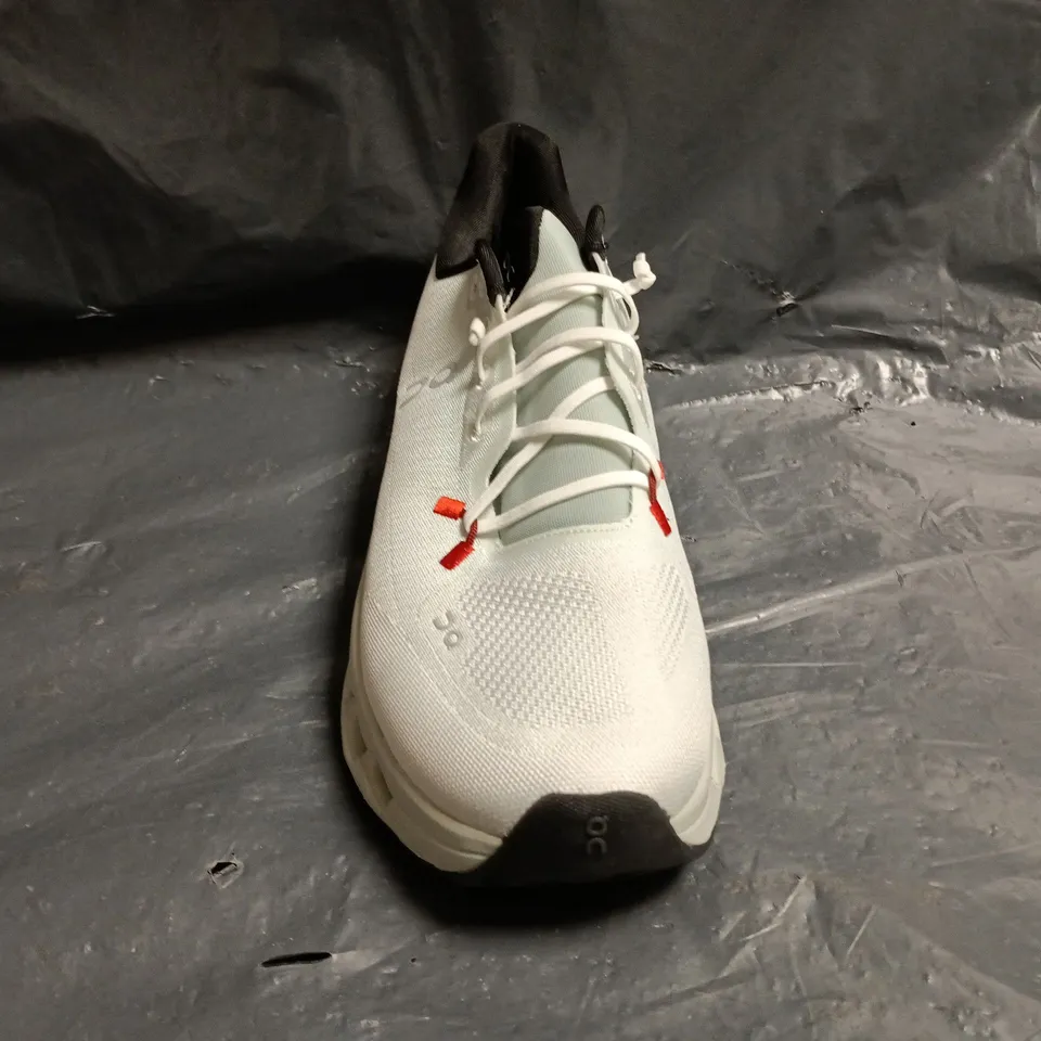 PAIR OF ON CLOUDTILT TRAINERS IN WHITE/PALE MINT SIZE UK 9.5