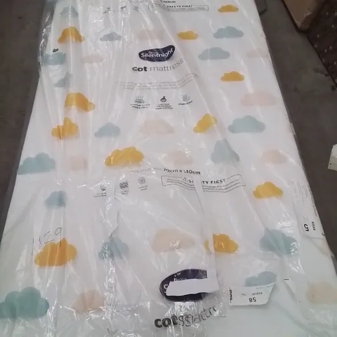 BAGGED SILENTNIGHT 70×140CM COT MATTRESS