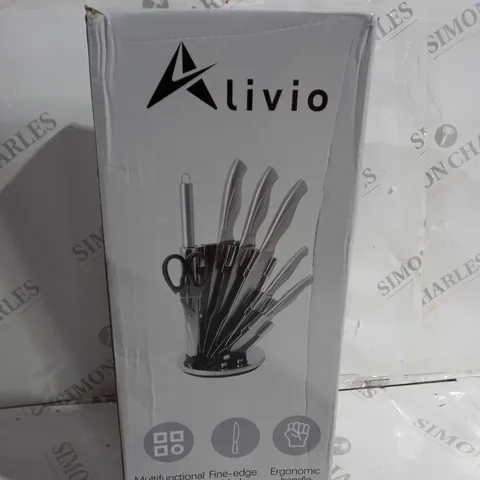 LIVIO KNIFE SET 8  PEICE SET