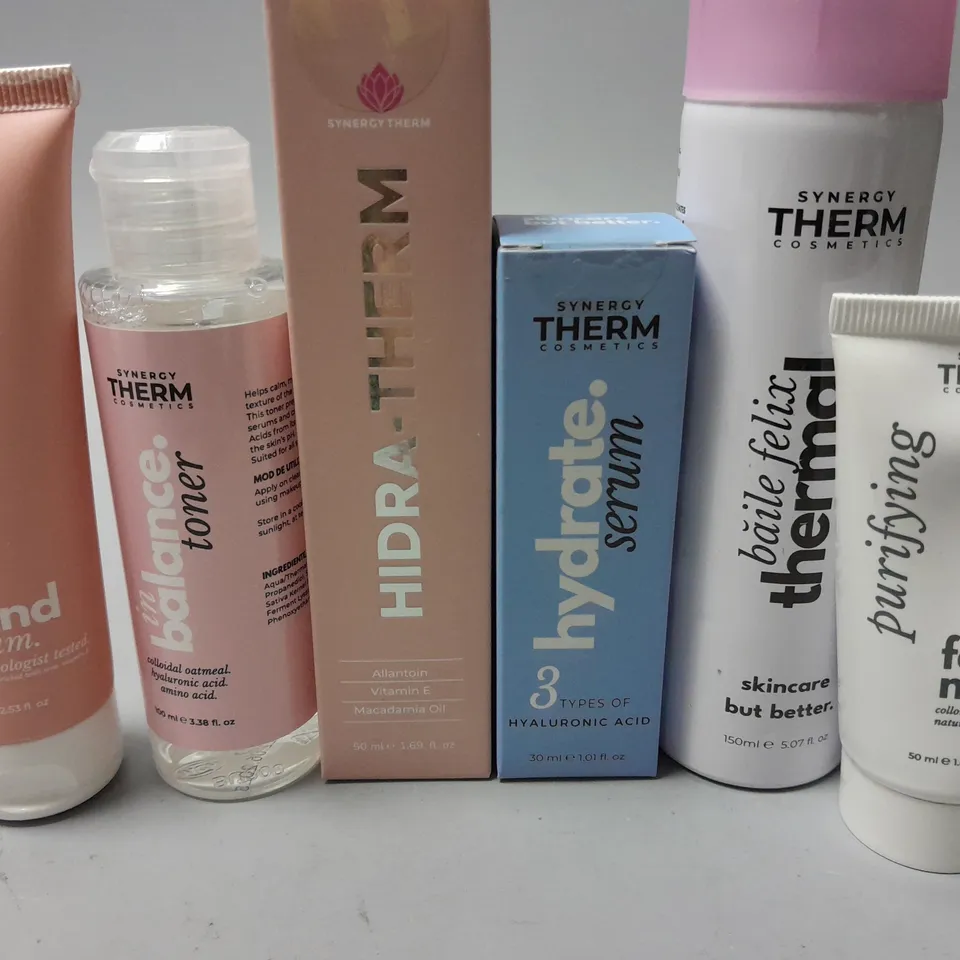 SYNERGY THERM COSMETICS 6-PIECE SKIN CARE SET