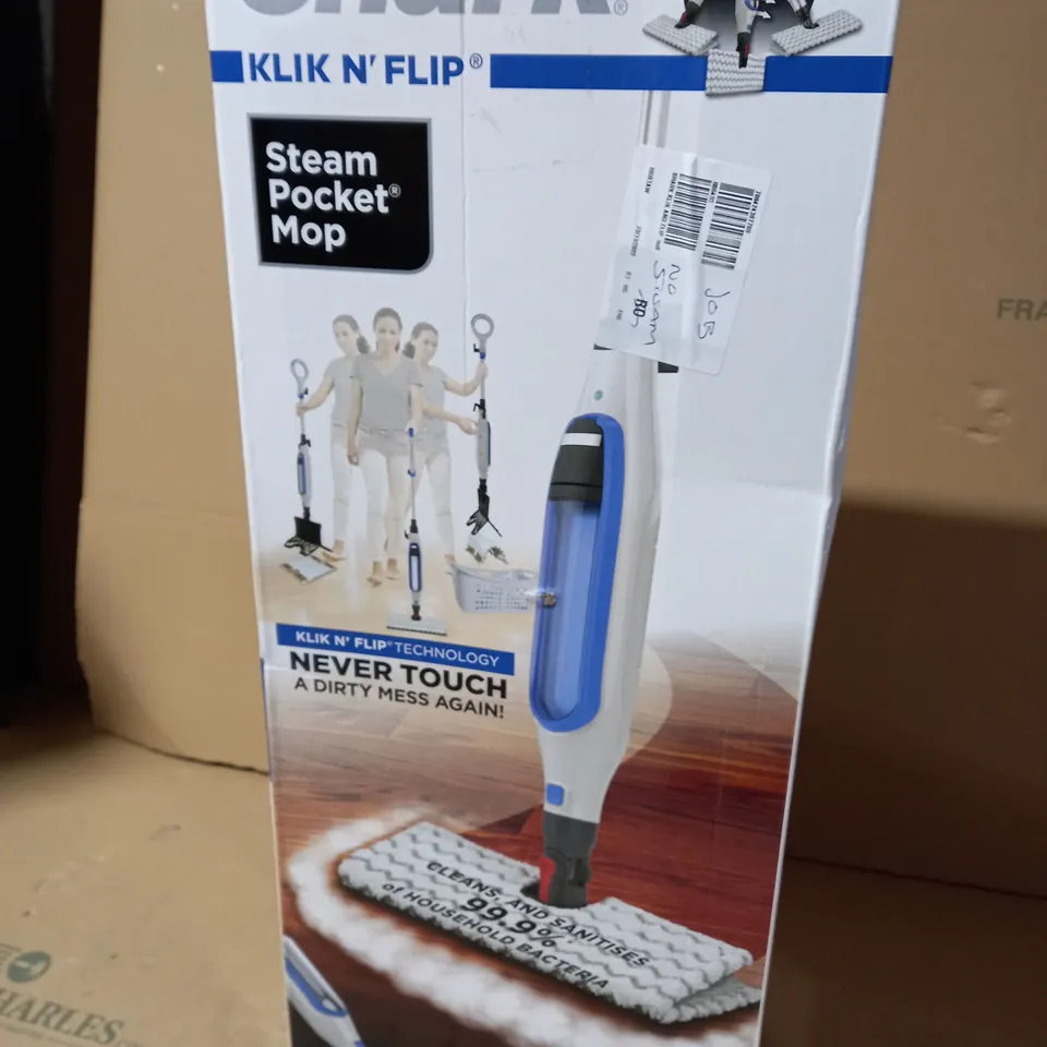 SHARK KLIK AND FLIP STEAM MOP