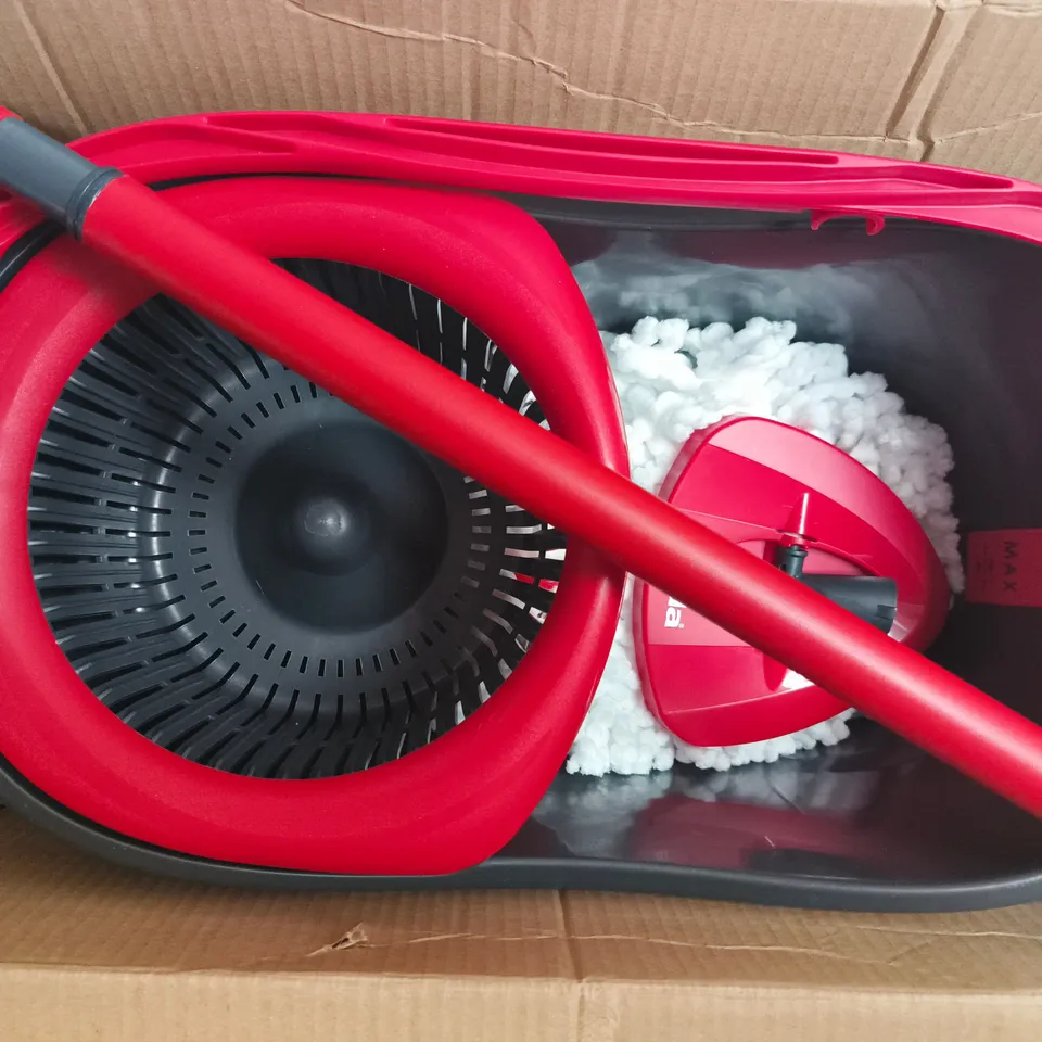 BOXED VILEDA TURBO 2IN1 MICROFIBRE MOP SET WITH BUCKET