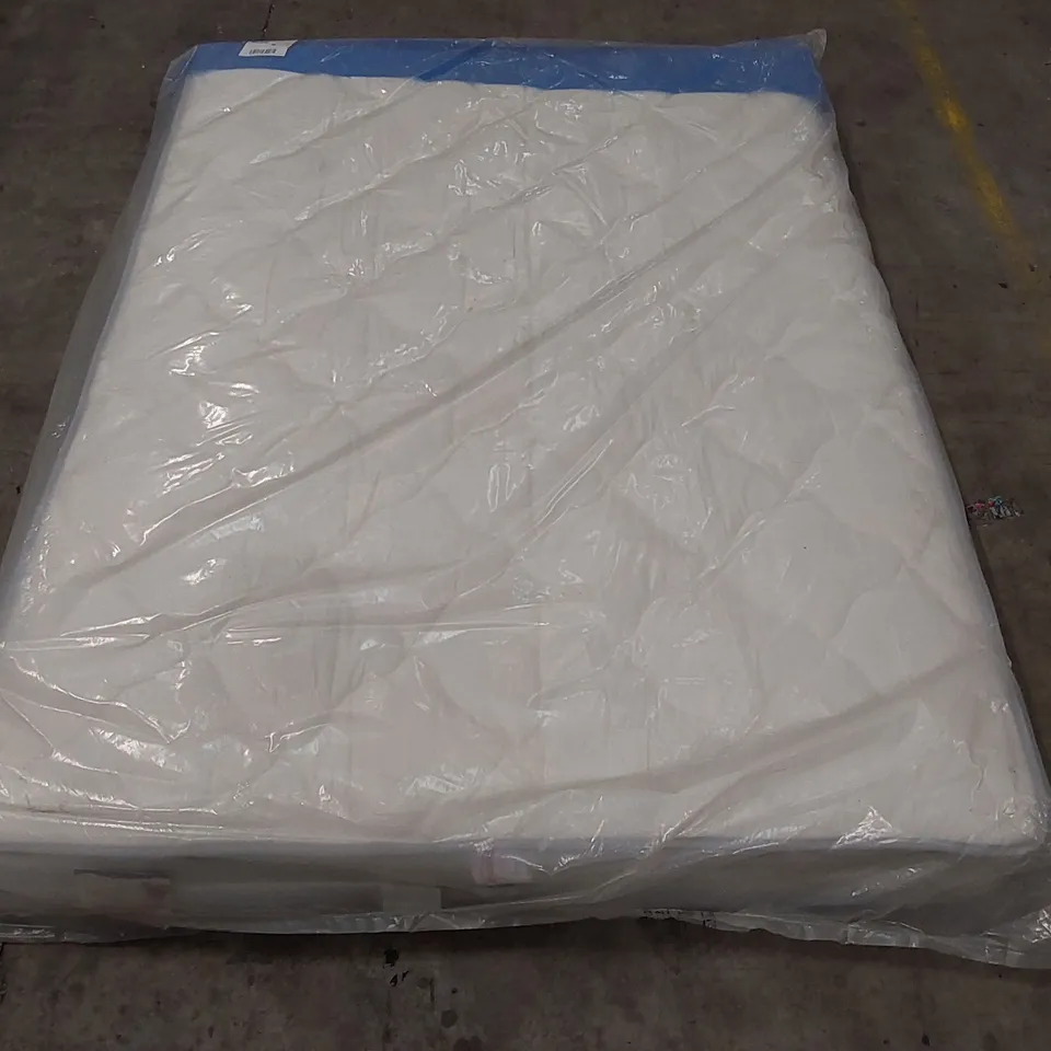 QUALITY BAGGED DOUBLE 135cm AIRSPRUNG LUXURY QUILTED MEDIUM MATTRESS RRP £229