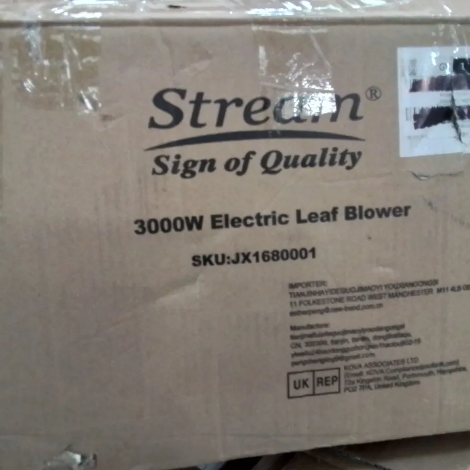 BOXED 3000W ELECTRIC LEAF BLOWER