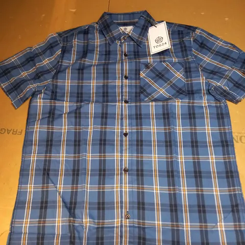 TOG24 CHEQUERED BUTTON SHIRT SIZE M