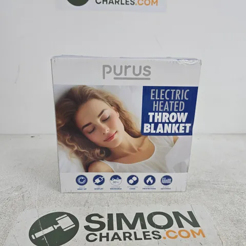 PURUS ELECTRIC HEATED THROW BLANKET β BOXED