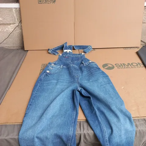 NOBODYS CHILD DENIM DUNGAREES / OVERALLS – UK 10 (EU 38, US 6) 