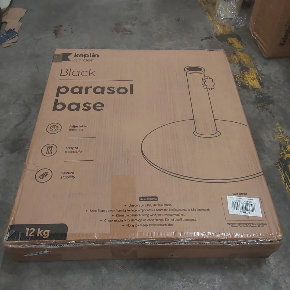 BOXED KEPLIN GARDEN PARASOL BASE