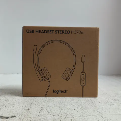 LOGITECH USB HEADSET STEREO H570E – BOXED