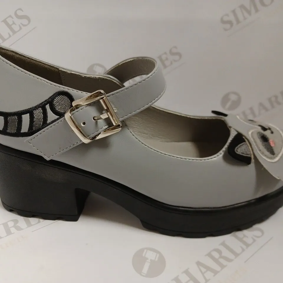 KOI VEGAN TIRA MARY JANES ‘ROGUE RACCOON EDITION’ - SIZE 6