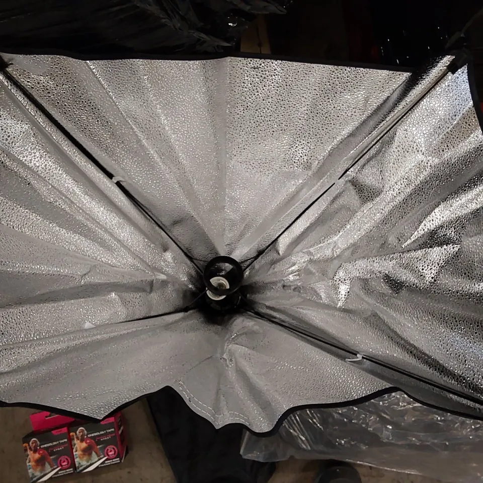 PALLET OF ASSORTED ITEMS INCLUDING: PHOTOGRAPHY LIGHTING UMBRELLA, BONSAII PAPER SHREDDER, KID'S TOY WATCHES, KINESIOLOGY SPORTS TAPE, UNIVERSAL MOTORCYCLE SEAT ECT.