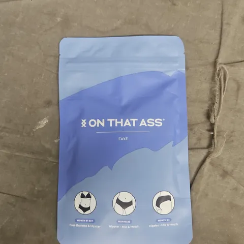 ON THAT ASS FAYE HIPSTER XL UNDERWEAR