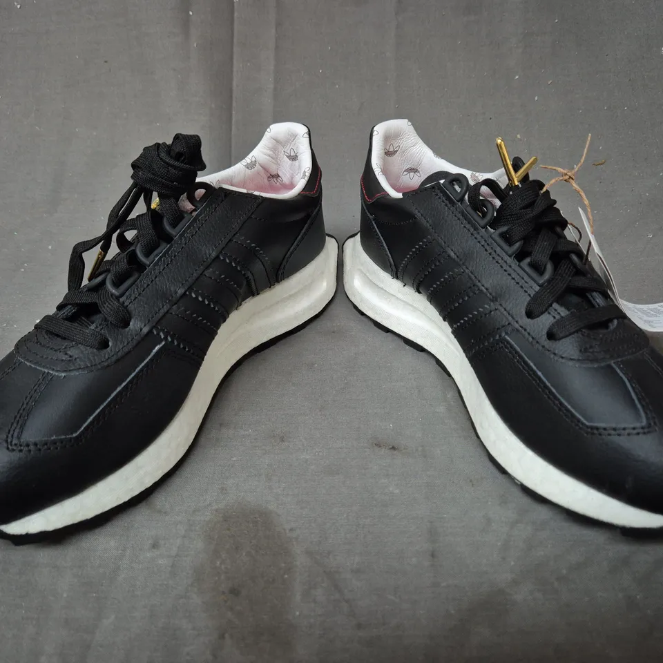 BOXED PAIR OF ADIDAS TERREX WOMEN'S SHOES IN BLACK UK SIZE 5.5