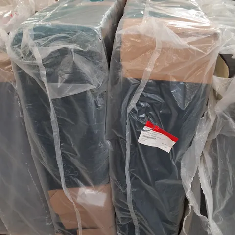 SILENTNIGHT 150CM 4 DRAWER GREEN VELVET DIVAN BASE (2 PARTS)