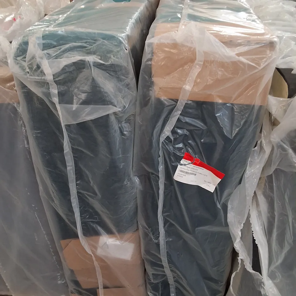 SILENTNIGHT 150CM 4 DRAWER GREEN VELVET DIVAN BASE (2 PARTS)