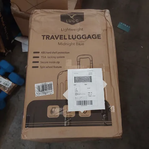 BOXED LUGG LIGHTWEIGHT TRAVEL SUITCASE 