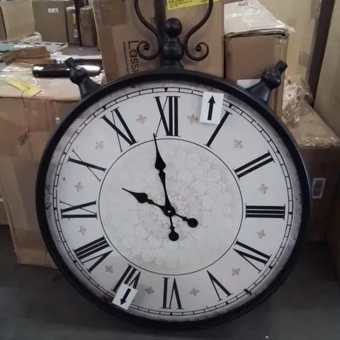 BOXED WALL CLOCK
