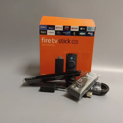 BOXED AMAZON FIRE TV STICK LITE