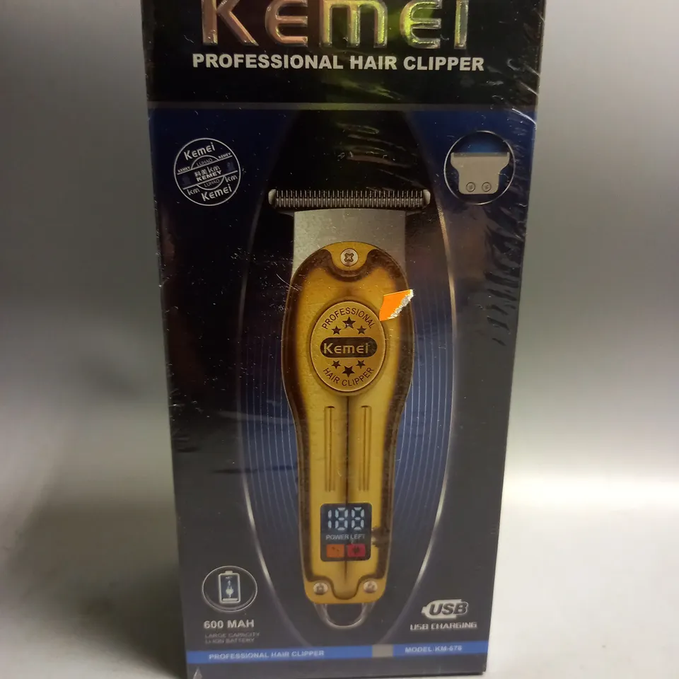 BOXED AND SEALED KEMEI PROFESSIONAL HAIR CLIPPER