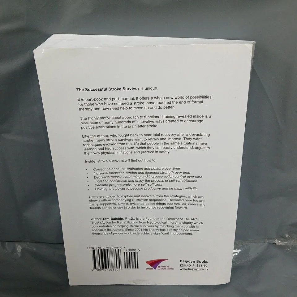 THE SUCCESSFUL STROKE SURVIVOR PAPERBACK BY TOM BALCHIN