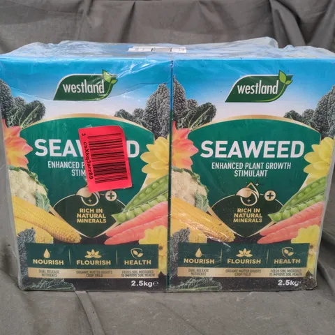 WESTLAND SEAWEED PLANT GROWTH STIMULANT – 2.5KG X6 PACK