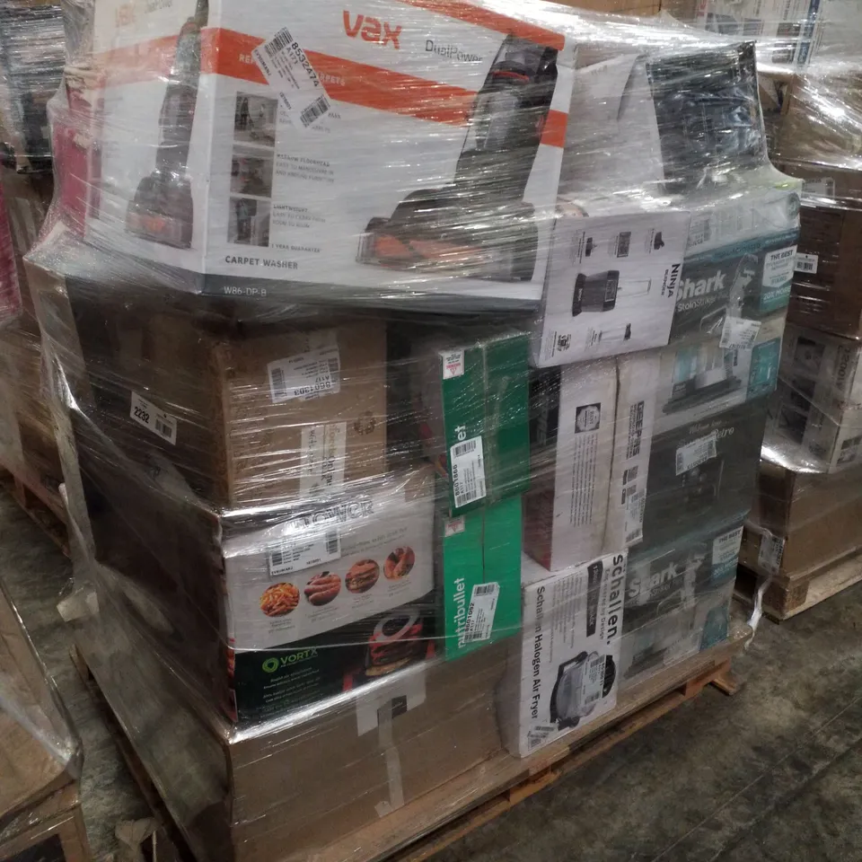 PALLET OF APPROXIMATELY 29 UNPROCESSED RAW RETURN HOUSEHOLD AND ELECTRICAL GOODS TO INCLUDE;