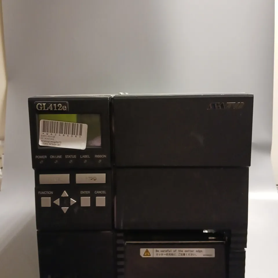 SATO GL412E 305DPI DIRECT & THERMAL TRANSFER LABEL PRINTER