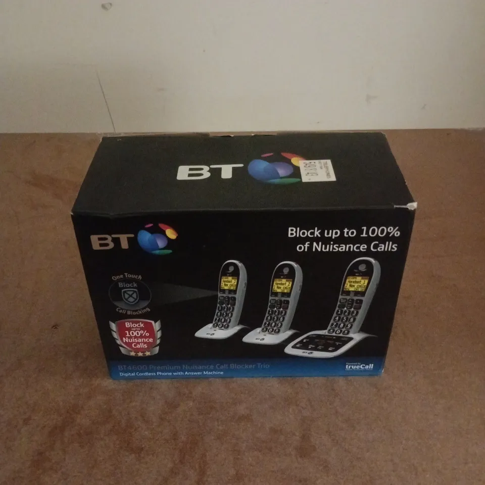 BOXED BT BT4600 PREMIUM NUISANCE CALL BLOCK